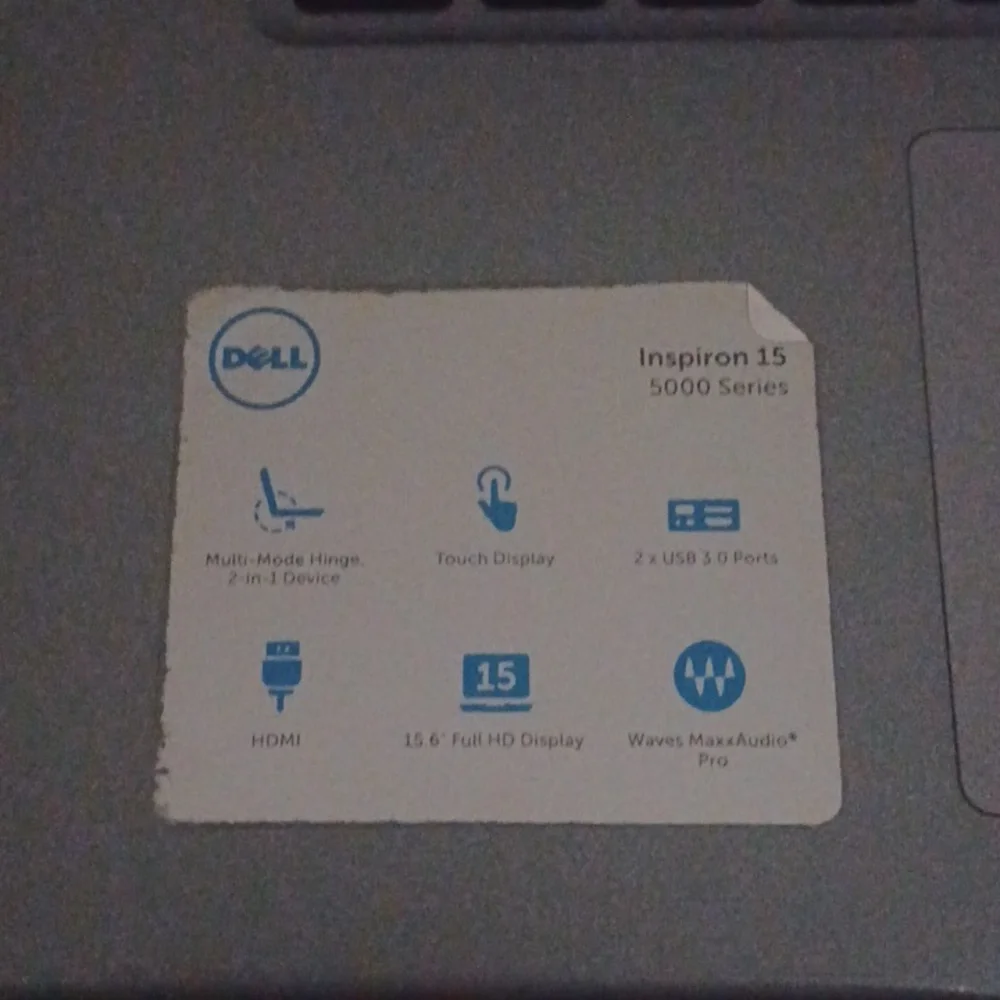 Dell Inspiron 5579 2-in-1